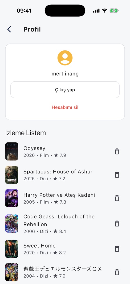 İzleme Listem